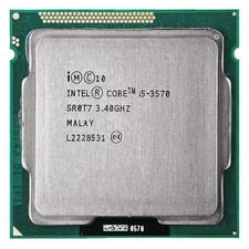 PROCESSORE CPU DESKTOP INTEL CORE I5 3570 LGA 1155 QUADCORE 3,4 GHZ BULK