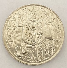 HN Australia Elisabetta II 1966 cent. 50 Ag gr.13,28 qFDC/FDC KM#67  r354