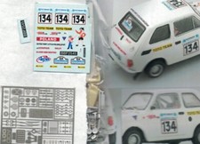 Transkit 1/43 POLSKI-FIAT 126 RALLYE ACROPOLI 1983 CYGAM-WOJCHECOWSKY Arena Tk35