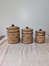 Set di 3 barattoli western