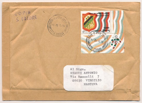 Italia 1990 busta copia valore - 1990,