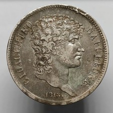 5 Lire 1813 BB+, Gioacchino