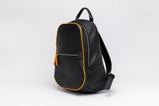 Zaino Nero Arancione Unisex