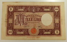 1000 LIRE 21/03/1947 BB SPL