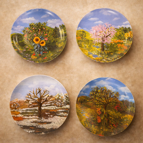 Set piatti decorativi - 4,