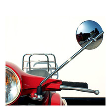 Specchietto Vespa cromato DX-SX tondo, OMOLOGATO