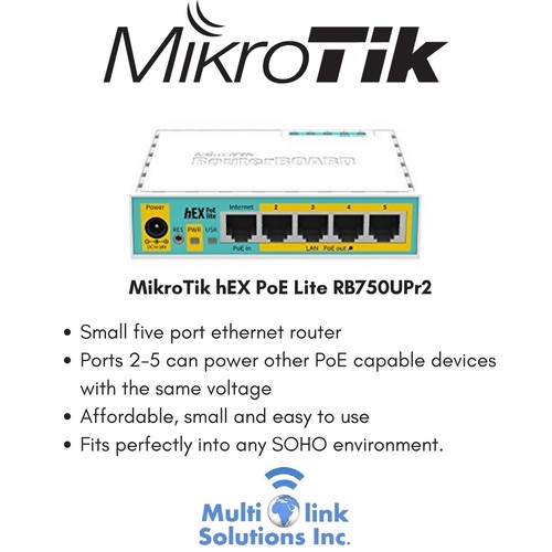 Mikrotik rb750upr2 routerboard - rb750upr2,