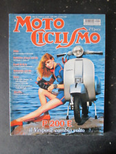 MOTO CICLISMO D'EPOCA 4 2009 PIAGGIO VESPONE P 200 KAEASAKI GPZ 750 [GS42]