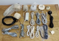 Stock 10 cavi di rete e 8 prese tripolari telefoniche RJ45