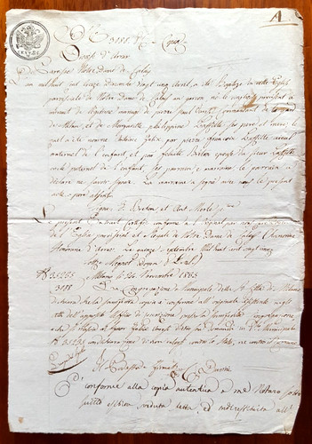 18570 milano atto - notarile, per