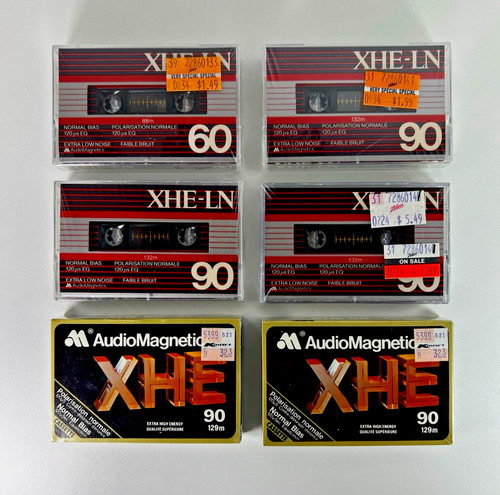 1970 audio magnetics xhe - audio,