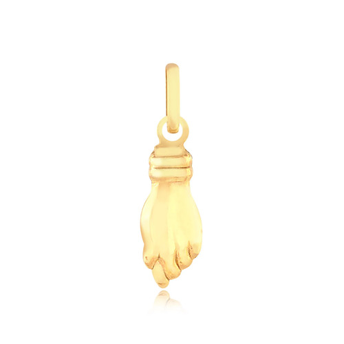 Ciondolo mano figa - figa, oro