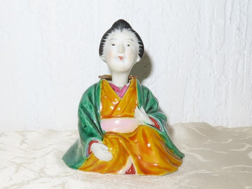 Porcellana geisha con testa - porcellana, "geisha"