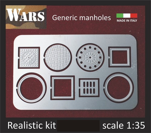 Wars set 4 tombini - wars,