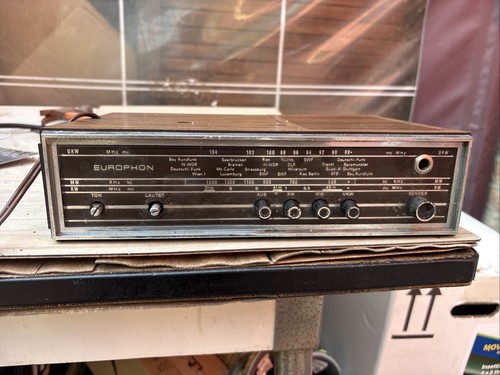 Radio vintage europhon ricambi - radio,