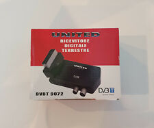 Decoder Digitale Terrestre United 9072, con telecomando, COME NUOVO