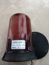 SIRENA  LAMPALLARM LAMPEGGIANTE ROSSO 110V - 50/60 HZ - 40W