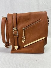 Mia K. Farrow Brown Leather