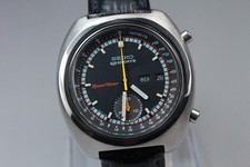 Vintage 1970 SEIKO 5 Sport Speed Timer 6139-7010 Auto Cronografo 41mm Uomo