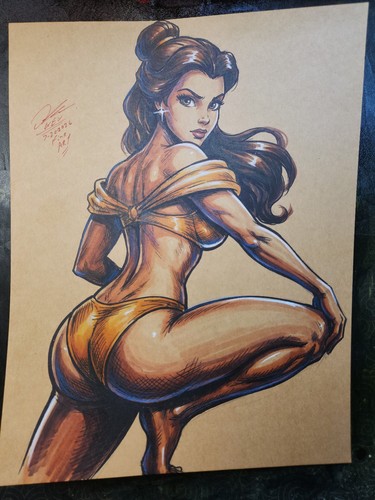 Belle fumetto originale fine