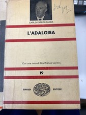 GADDA, L'ADALGISA, EINAUDI, 1963
