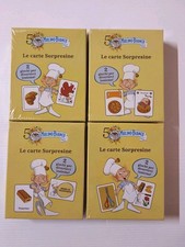 Set A-B-C-D, CARTE da gioco SORPRESINE MULINO BIANCO Clementoni 2025 - NUOVI