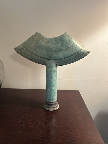 Vaso piedistallo scultoreo