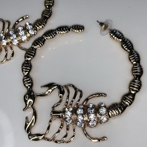 Orecchini cerchio con strass - cerchio,