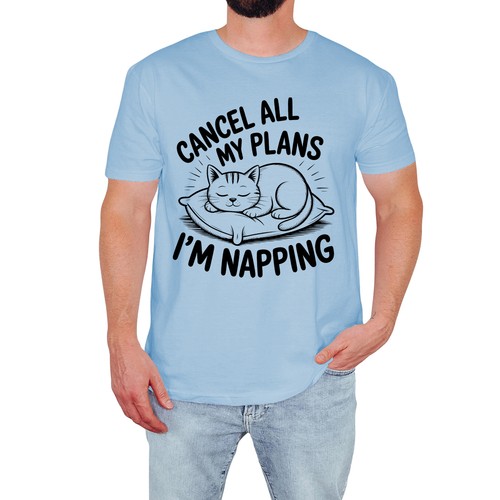 Shirt uomo gatto - t-shirt,
