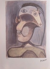 Pablo Picasso Litografia Su