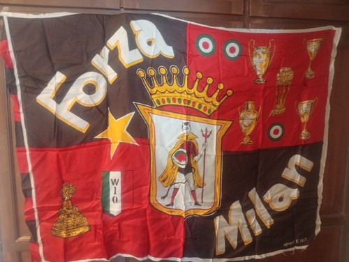 Bandiera flag milan - milan, 1979