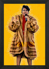 ARETHA FRANKLIN poster arte da