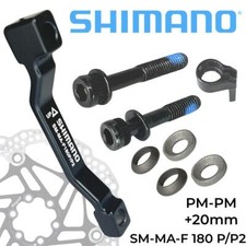 Shimano MTB Dischi Freno Adattatore DISC 180 P/P2 PM-PM VR180 HR160 n.1