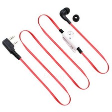 2Pin Headset Earpiece Mic for
