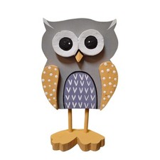 Statuetta soprammobile gufo in