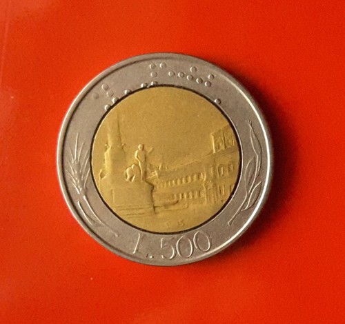 500 lire 1985 errore non - 1985,