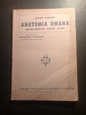 Leone Testut Anatomia Umana Respirazione Fonazione 1942