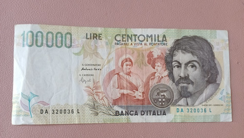 Banconota 100000 lire - banconota,