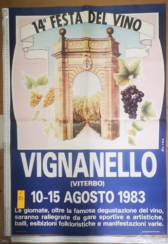 Manifesto originale 1983 - originale,