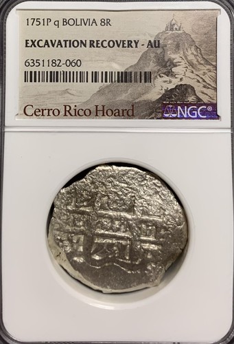 1751p bolivia reales ngc - 1751p,