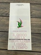 Italia Expo 88 Brochure "Il