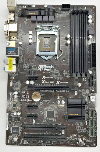 Asrock h87 pro4 - pro4, rev:g/a