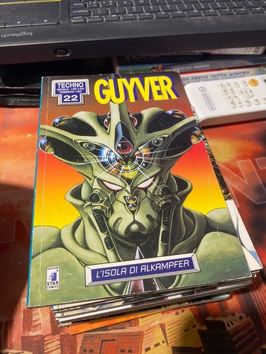 Manga techno guyver - techno,