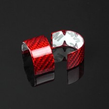 Mirino volante in Vero Carbonio Fiat 500 Abarth 595 695 Rosso