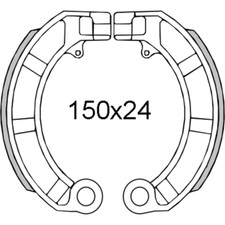 GANASCE FRENO POSTERIORI