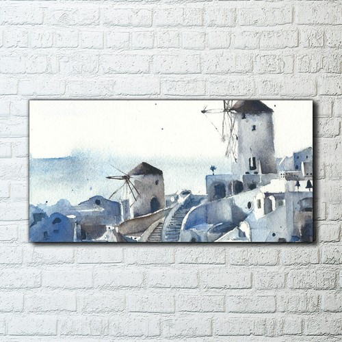 Canvas print picture santorini - canvas,