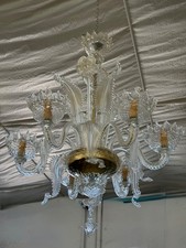 Lampadario vetro murano - in,