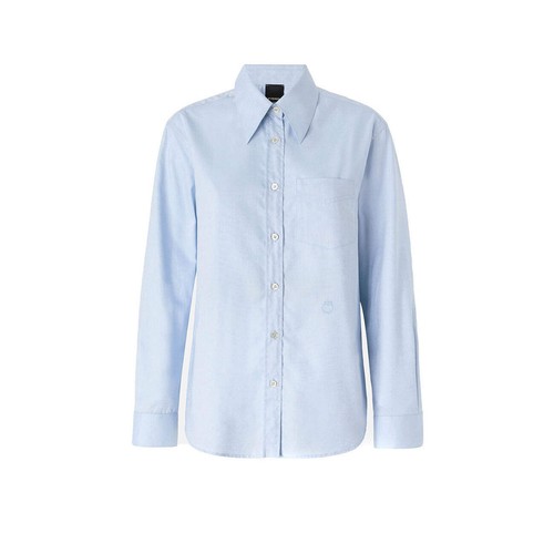 Pinko camicia donna azzurro - pinko,