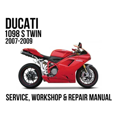 Ducati 1098 twin 2007 2009 - twin, 2007-2009