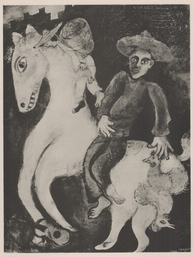 Marc chagall il cavaliere - chagall,